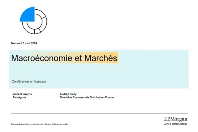 Macroéconomie et Marchés JP Morgan replay webconférence 04042024