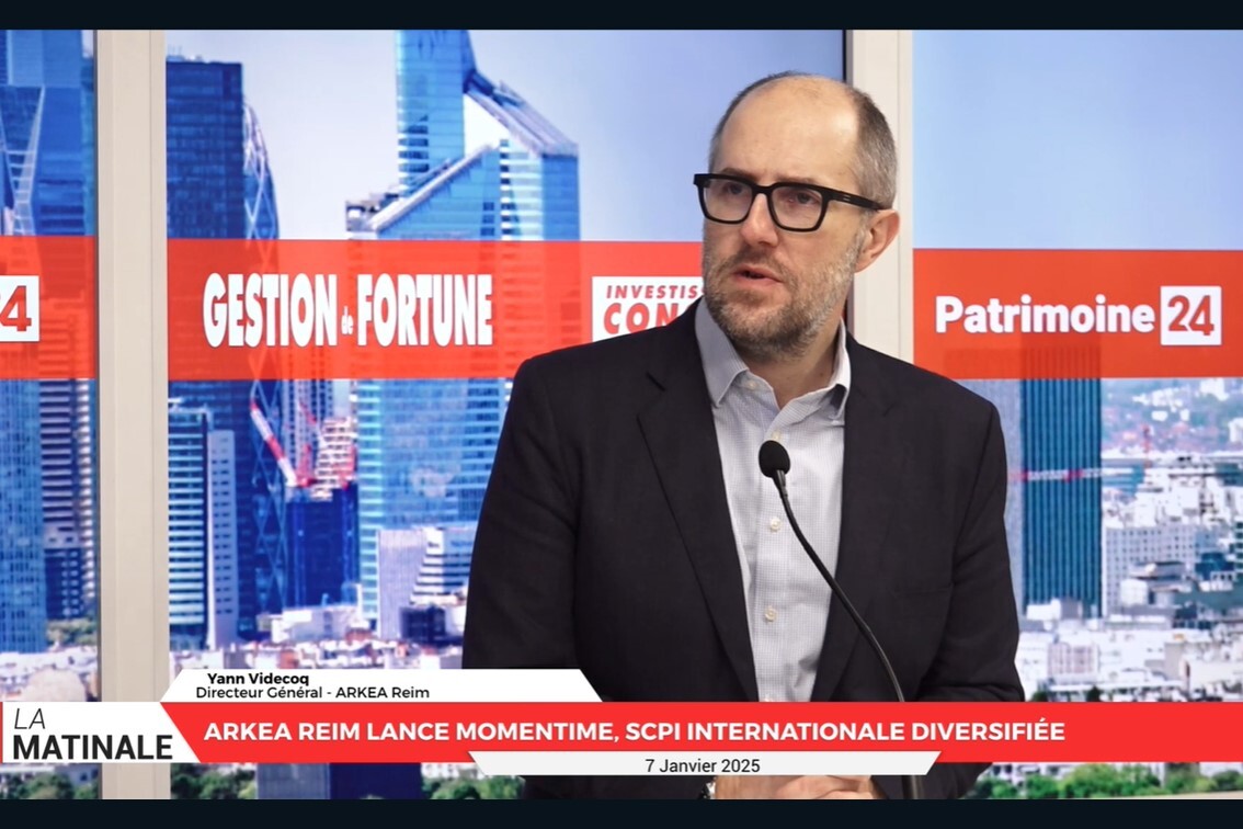 L'invité de La Matinale : Yann Videcoq - Arkéa REIM. Point sur la nouvelle SCPI MomenTime