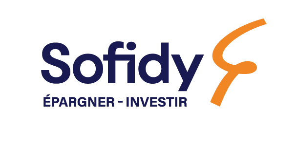 SOFIDY LOGO base line Q Bleu orange