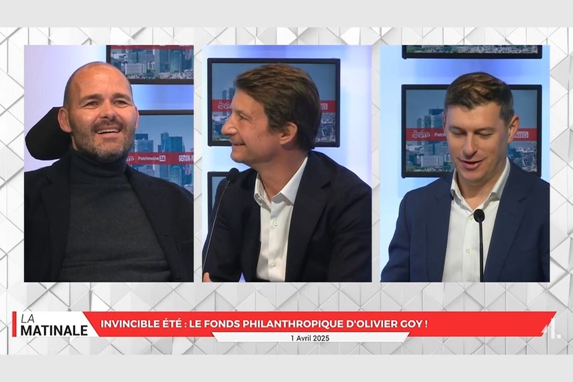 La Matinale - Invincible Été : le fonds philanthropique d'Olivier Goy !