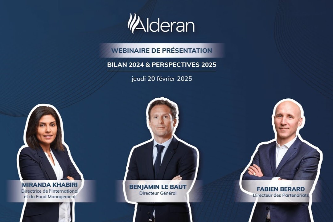 Alderan - Replay du webinaire : bilan 2024 & perspectives 2025