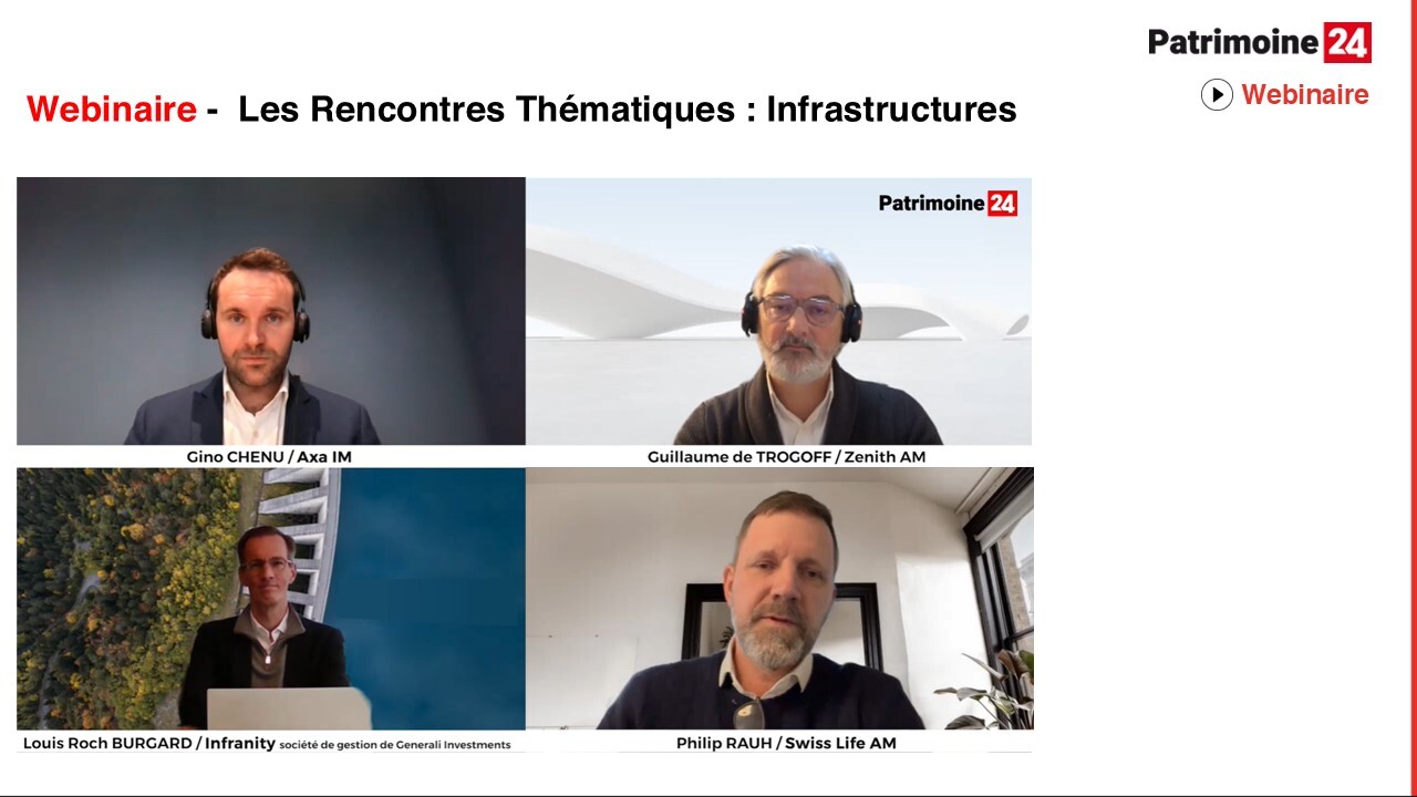 Webinaire : Les Rencontres Thématiques - Perspectives d’investissement dans les infrastructures