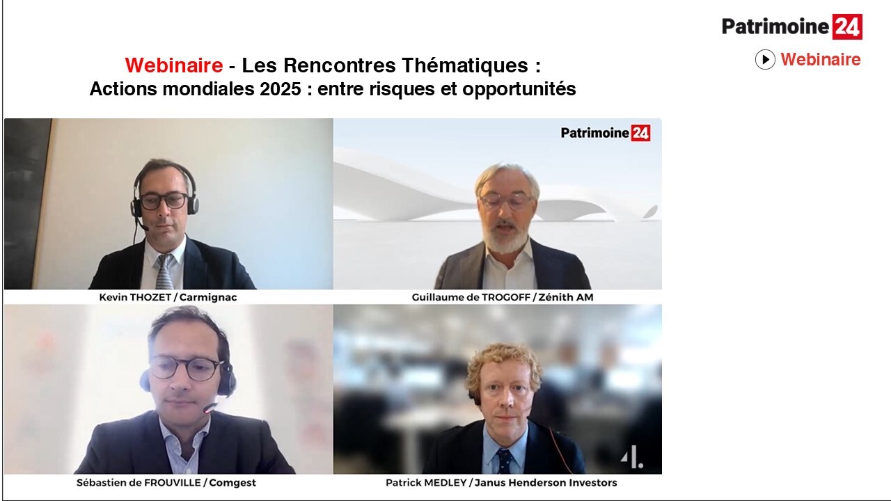 Webinaire : Les Rencontres Thématiques - Actions mondiales 2025 : entre risques et opportunités