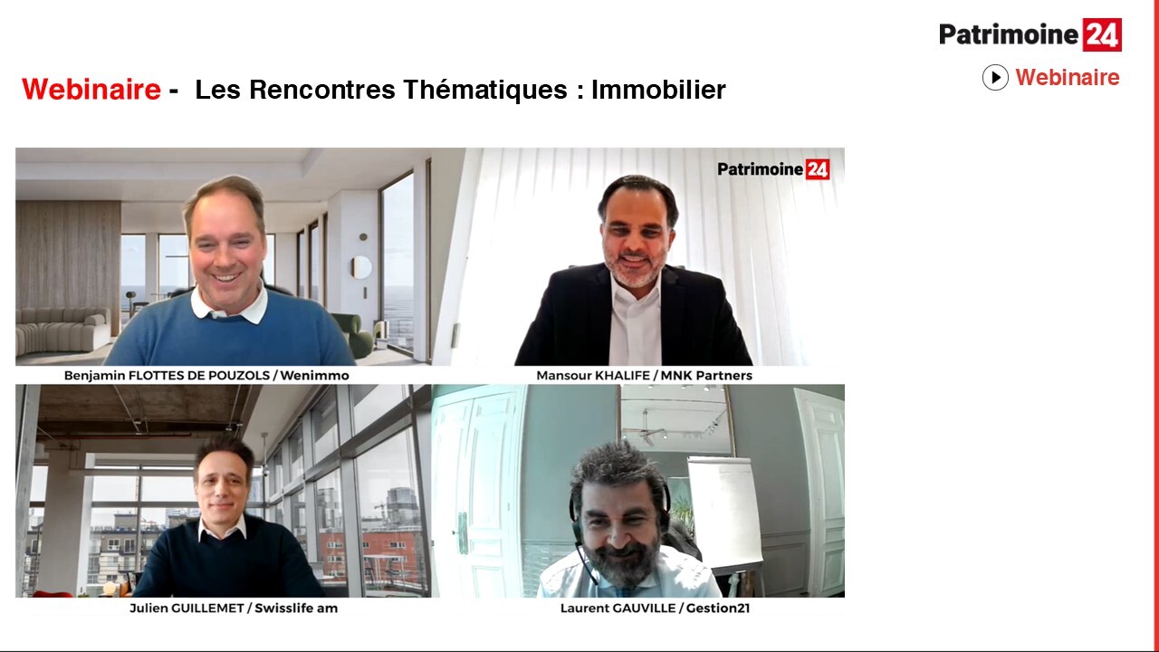 Webinaire - Les Rencontres Thématiques. Immobilier : vers une sortie de crise ? 