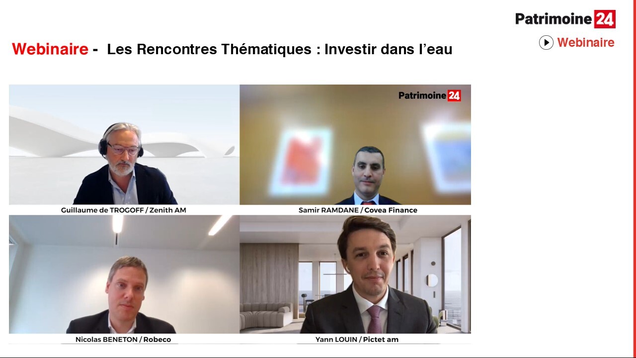 Webinaire : Les Rencontres Thématiques. Investir dans l'eau 