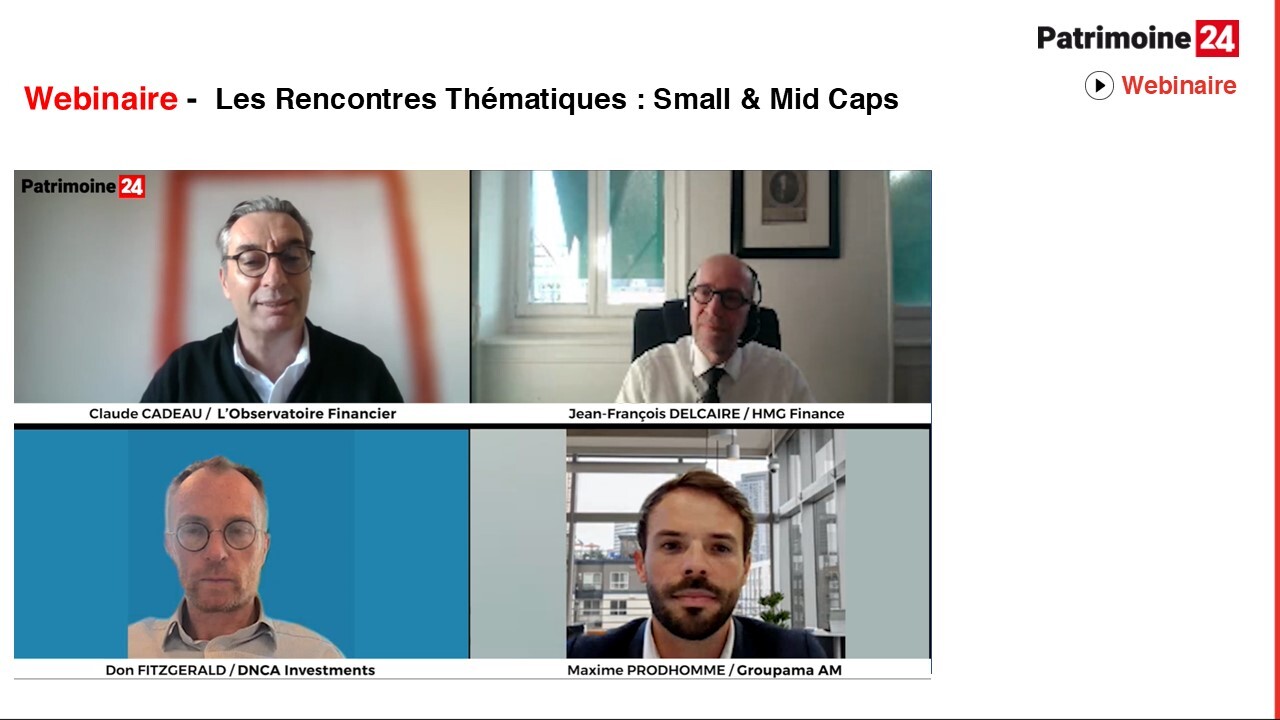 Webinaire -  Les Rencontres Thématiques : Small & Mid Caps - Mars 2025