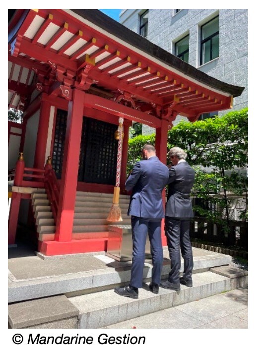 mandarine gestion Kabuto jinja Tokyo