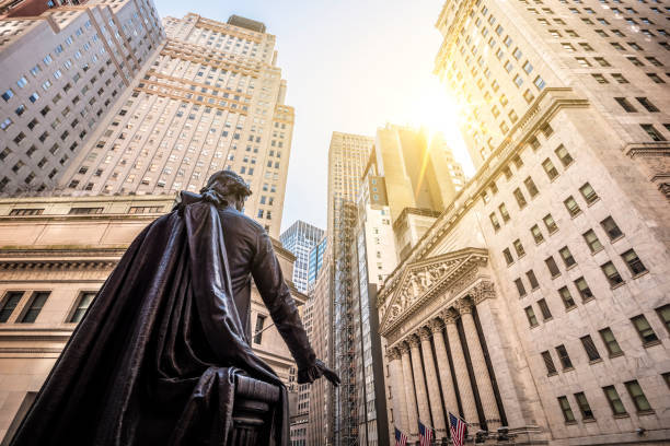 New York, wall street vue
