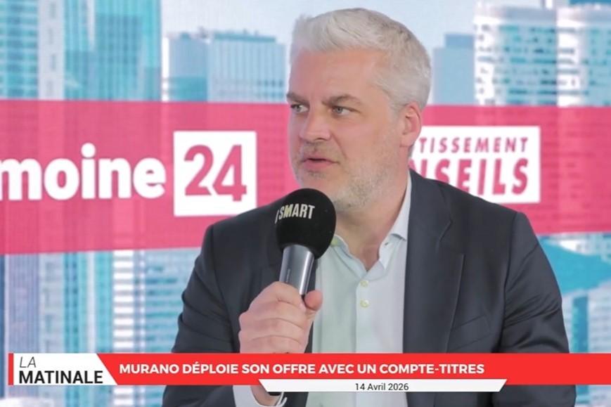 La Matinale avec Martin Alix - Murano : déploiement de l’offre avec l'arrivée d'un compte-titres 