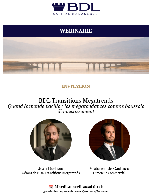 BDL Transitions Megatrends webinaire 