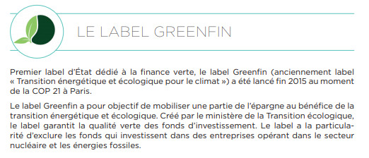 LABEL GREENFIN