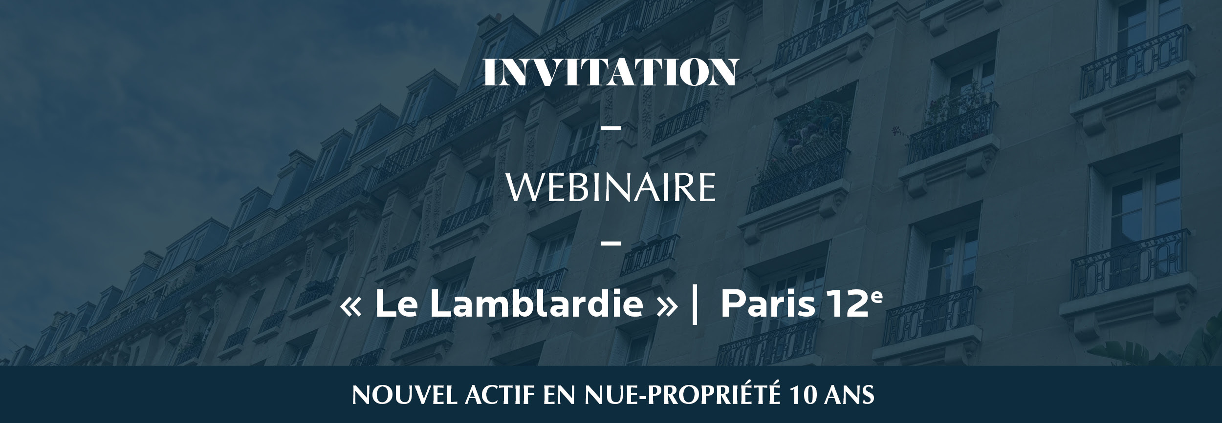 WEBINAIRE Le Lamblardie