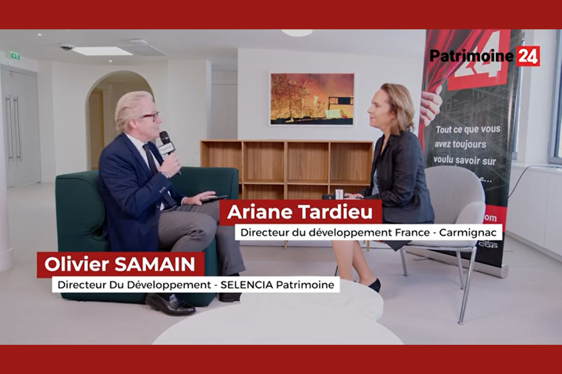 Les rencontres de Patrimoine24 : Ariane Tardieu, Directeur du développement France - Carmignac