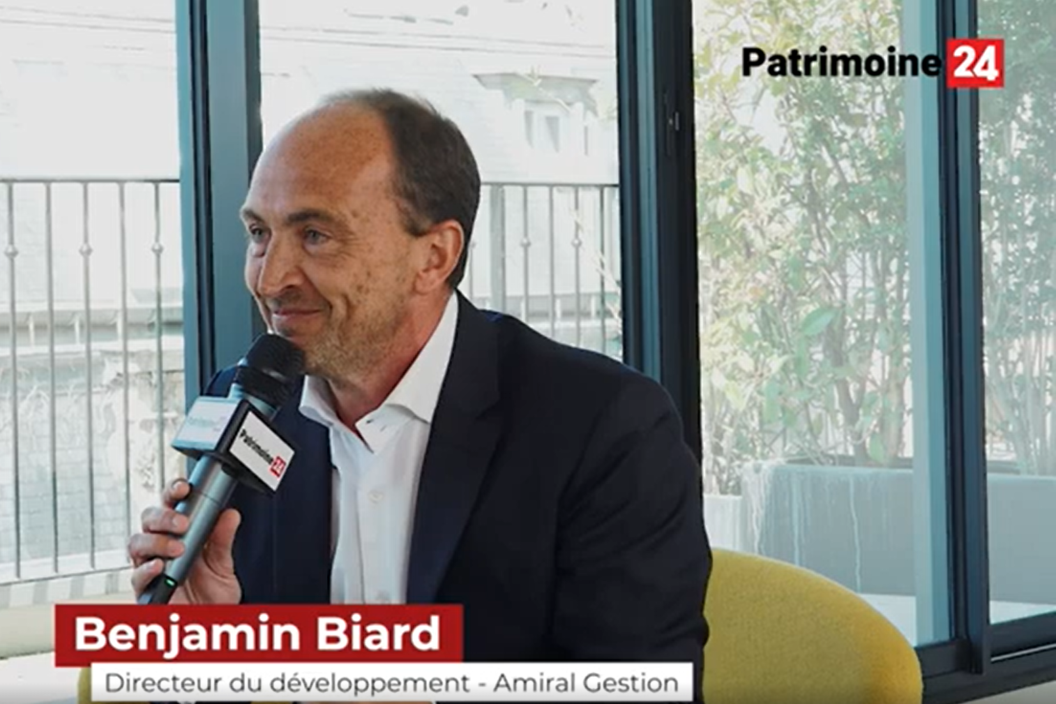 Rencontre avec Benjamin BIARD - Amiral Gestion