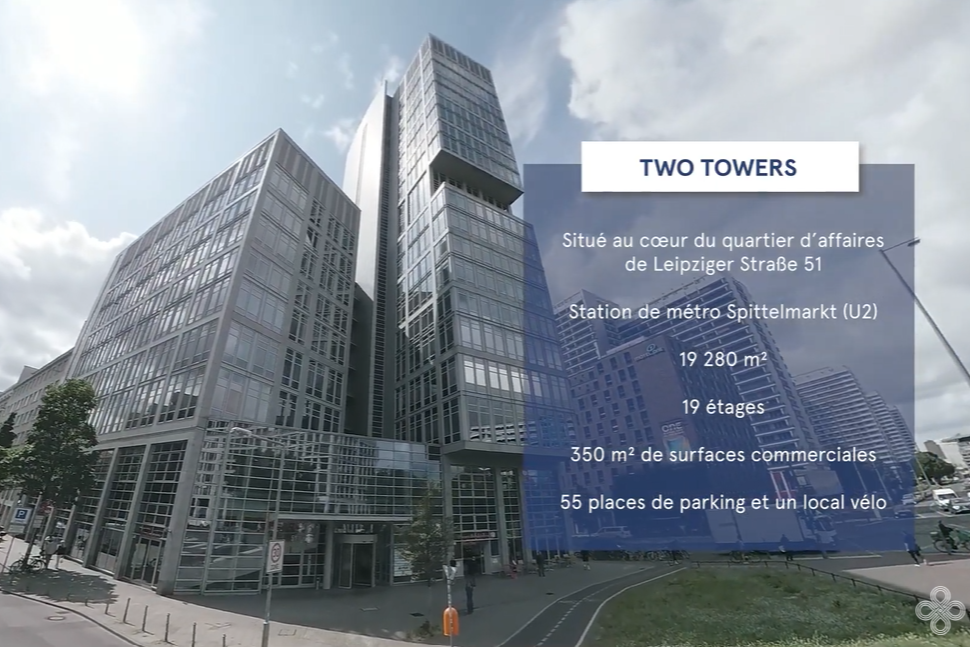 La Française REM - Immersion dans l'un de nos immeubles en portefeuille : Two Towers