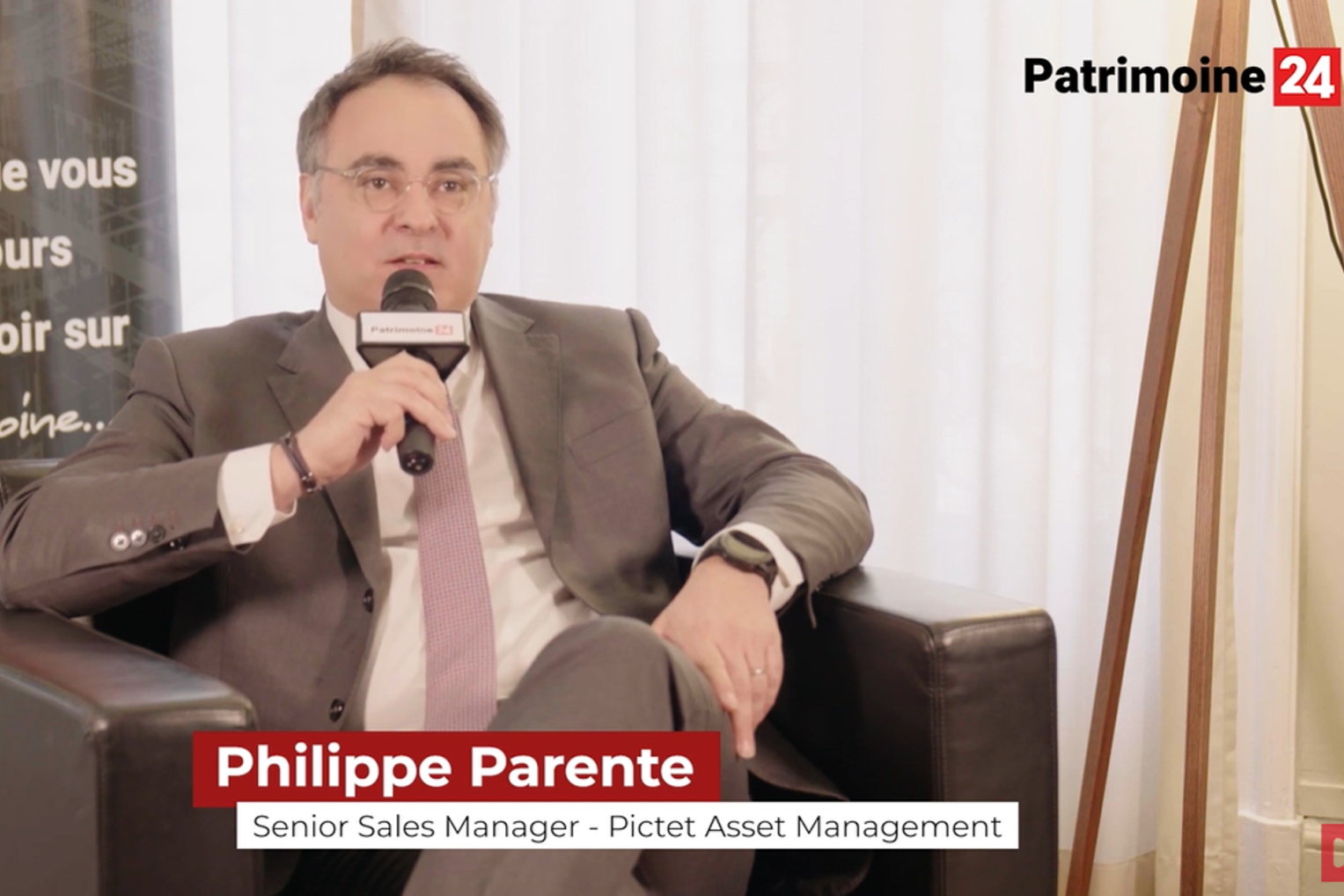 Rencontre Philippe Parente - Pictet Asset Management