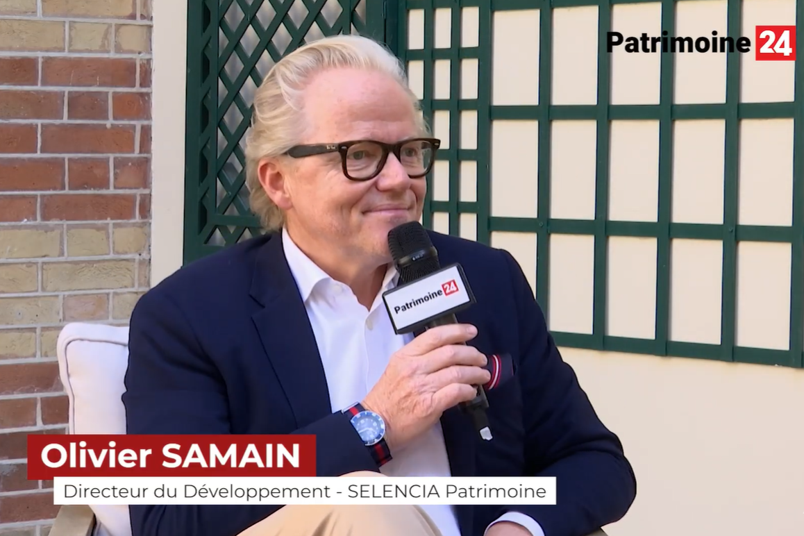 Les Rencontres de Patrimoine24 avec Olivier Samain - SELENCIA Patrimoine. Nouvelles solutions pour les CGP
