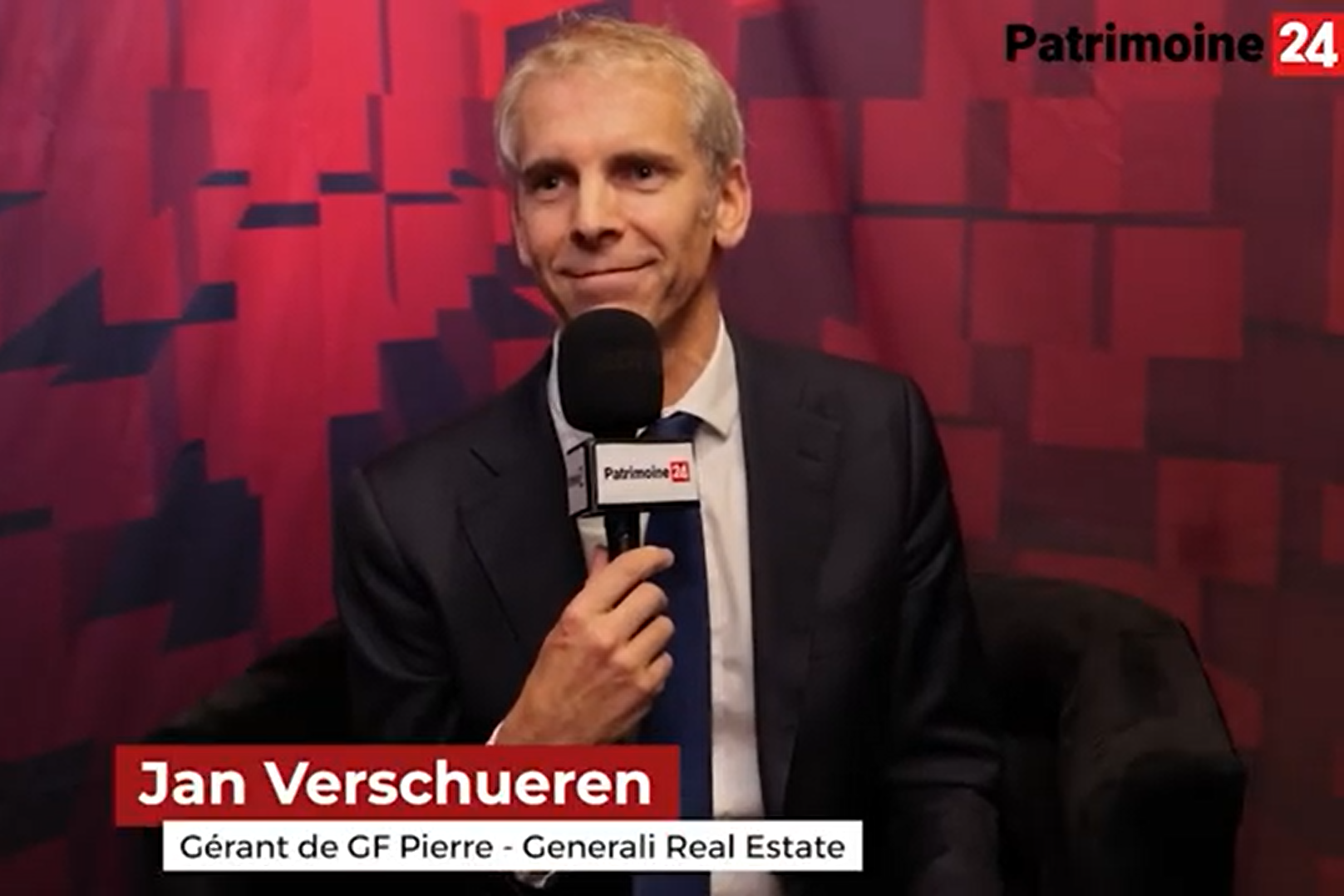 Patrimonia 2025 ITW avec Jan Verschueren - Generali Real Estate. GF Pierre et ses perpectives