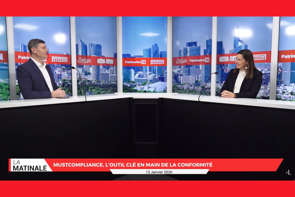 La Matinale avec Marie-Adélaïde Plucinski - MustCompliance. L'outil règlementaire pour les CGP