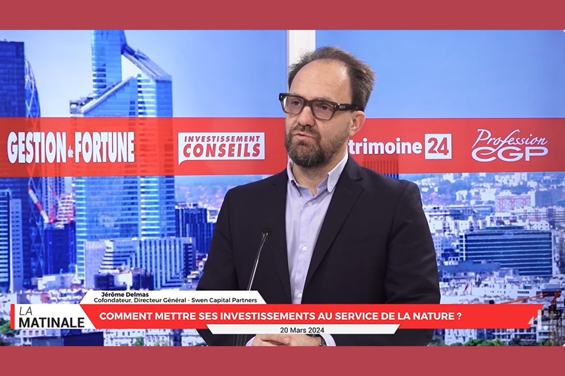 L'invité du jour de la Matinale du 18 mars 2024 - Jérôme DELMAS - SWEN Capital Partners