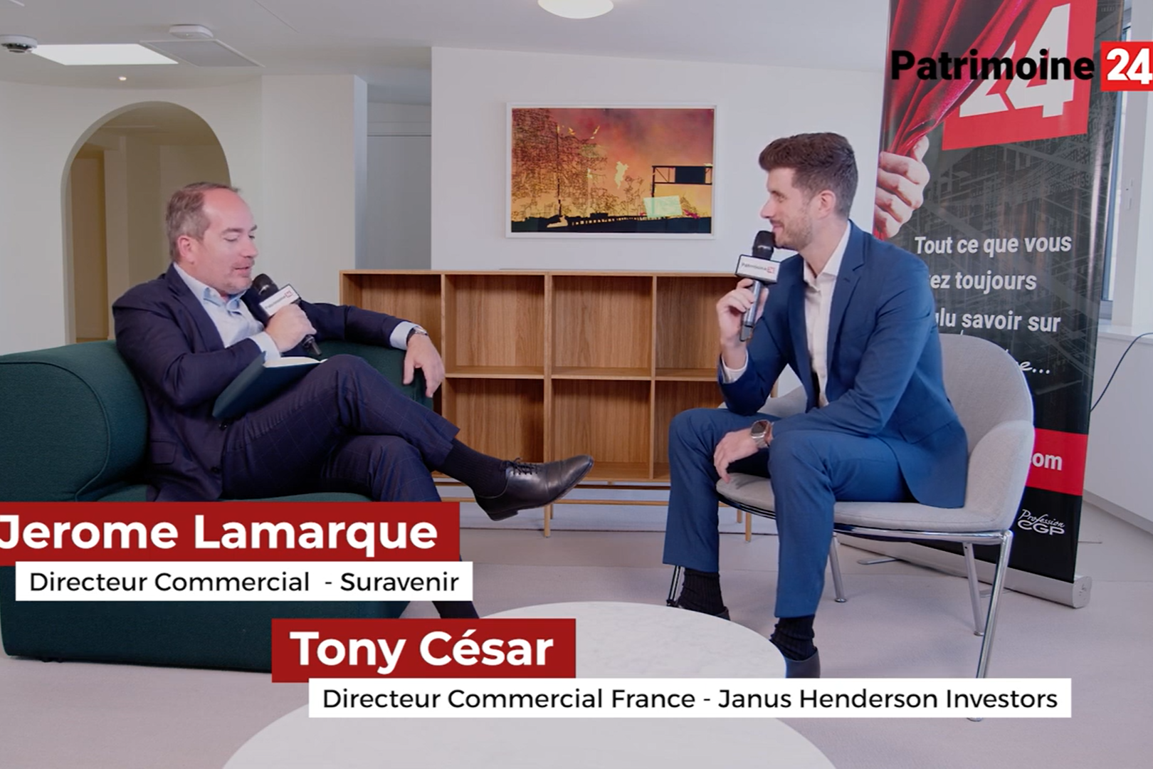 Les rencontres de Patrimoine24 : Tony César, Directeur commercial France - Janus Henderson Investors