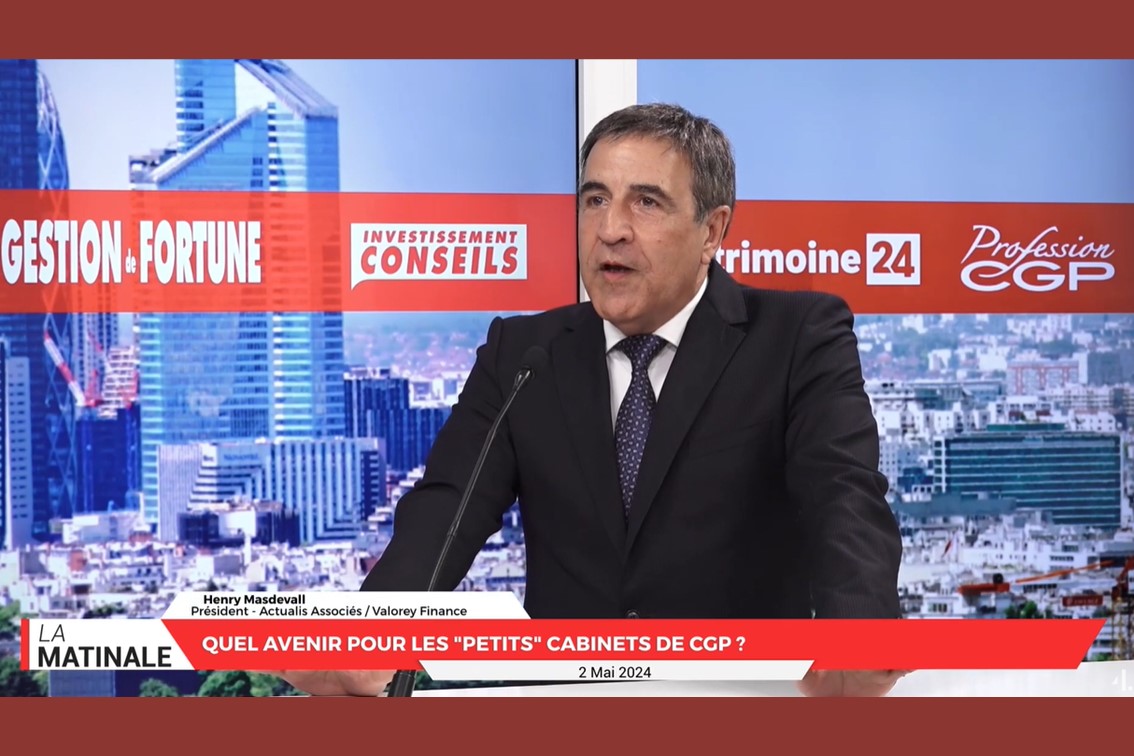 L'invité de La Matinale : Henry MASDEVALL - Quel avenir pour les « petits » cabinets de CGP ?