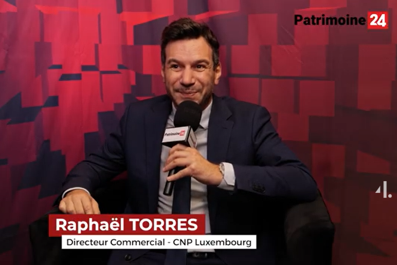 Patrimonia 2025 ITW avec Raphaël Torres - CNP Luxembourg. Offre commerciale et plateforme digitale