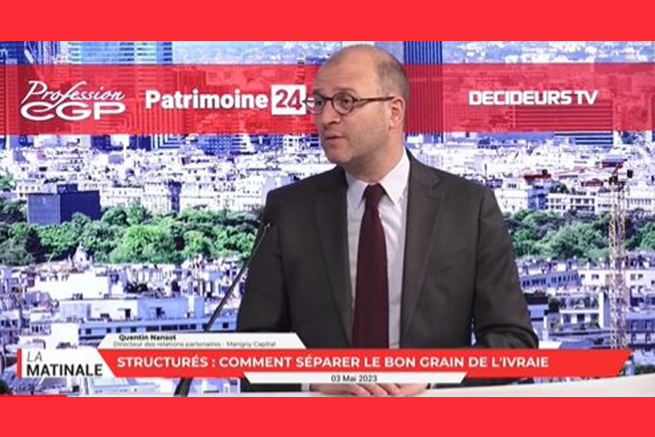 L'invité du jour de La Matinale du 4 mai 2023 - Quentin Nansot de Marigny Capital