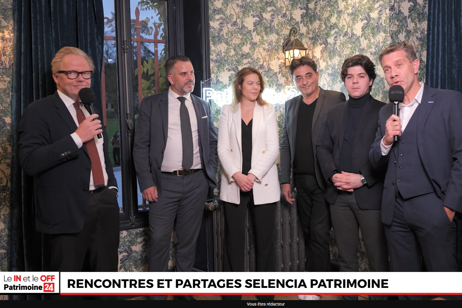 Rencontres et partages - Selencia Patrimoine
