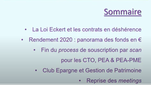sommaire Ageas patrimoine