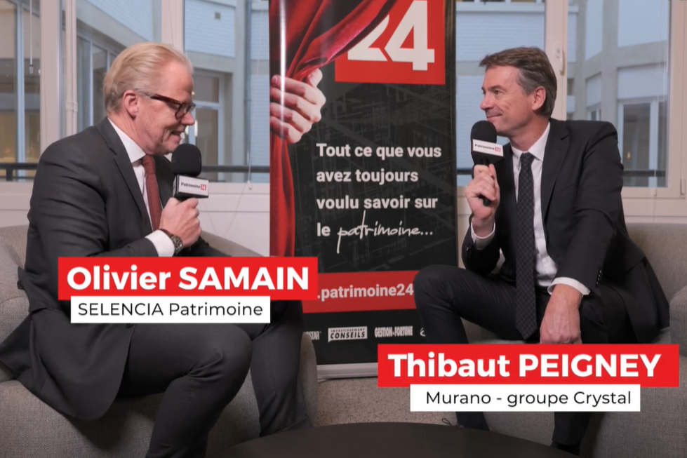 Les Rencontres de Patrimoine24 avec Thibaut Peigney - Murano / groupe Crystal. La nouvelle plateforme pour les CGPI