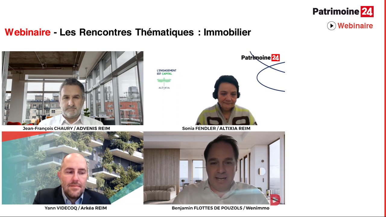 Webinaire - Les Rencontres Thématiques : Immobilier