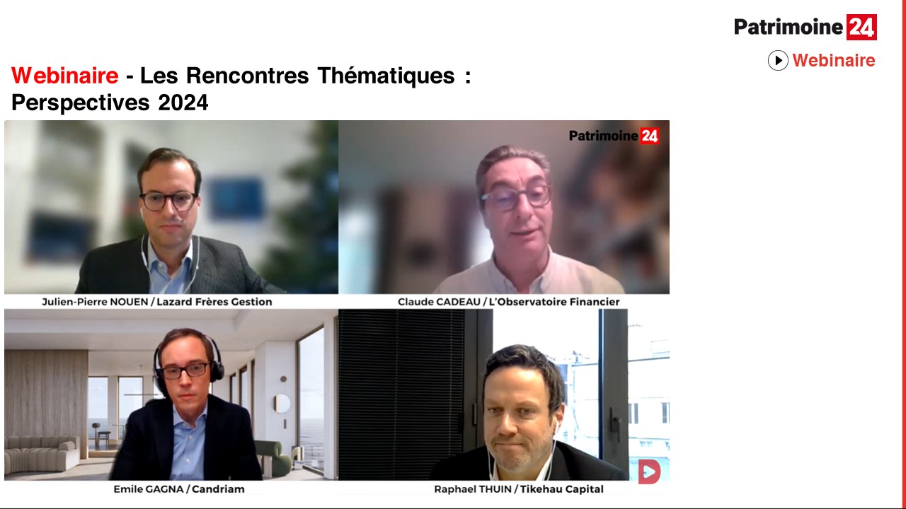 Webinaire - Les Rencontres Thématiques : Perspectives 2024