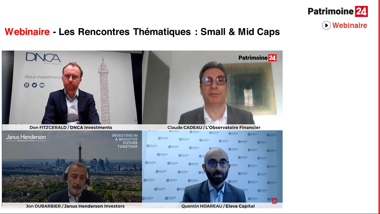 Webinaire - Les Rencontres Thématiques : Small & Mid caps