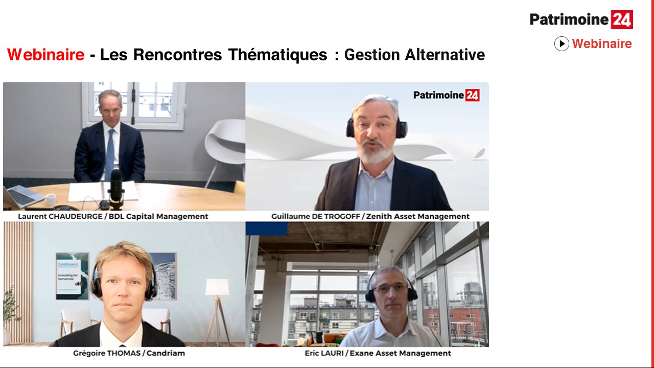Webinaire - Les Rencontres Thématiques : Gestion Alternative
