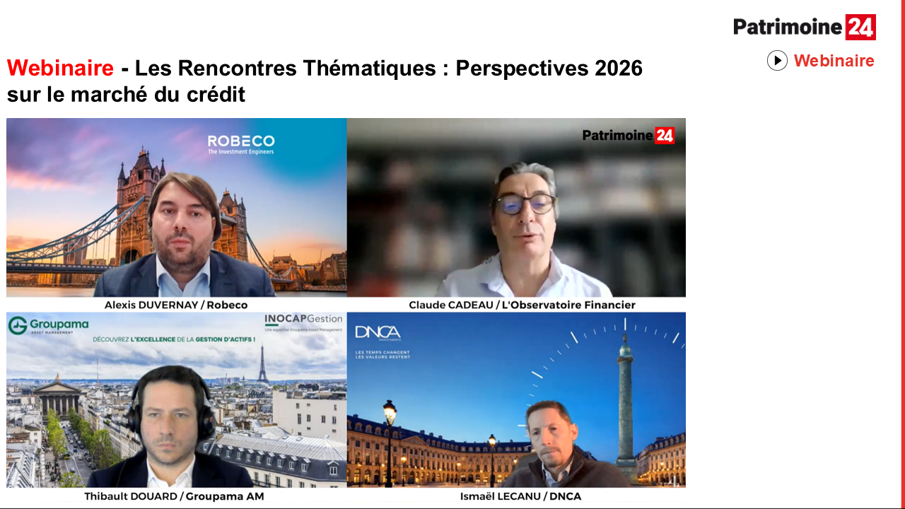 Webinaire : les Rencontres Thématiques - Perspectives 2026 sur le marché du crédit