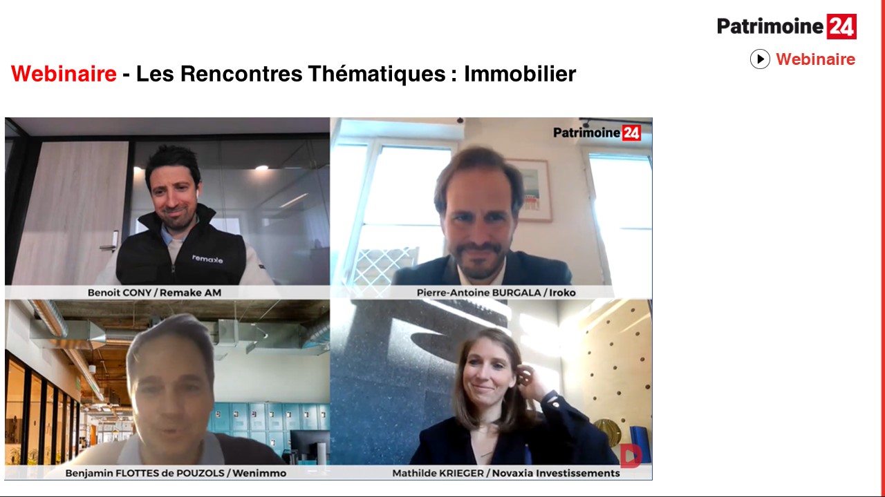 Webinaire - Les Rencontres Thématiques : Immobilier
