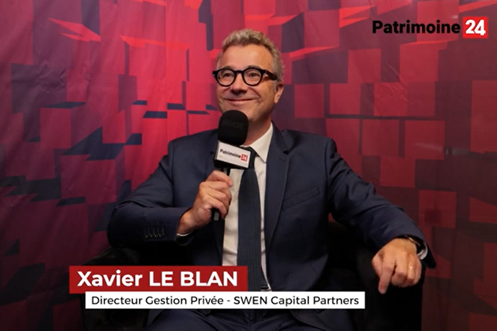 Patrimonia 2025 ITW avec Xavier Le Blan – SWEN Capital Partners. Première participation et ouverture aux CGP
